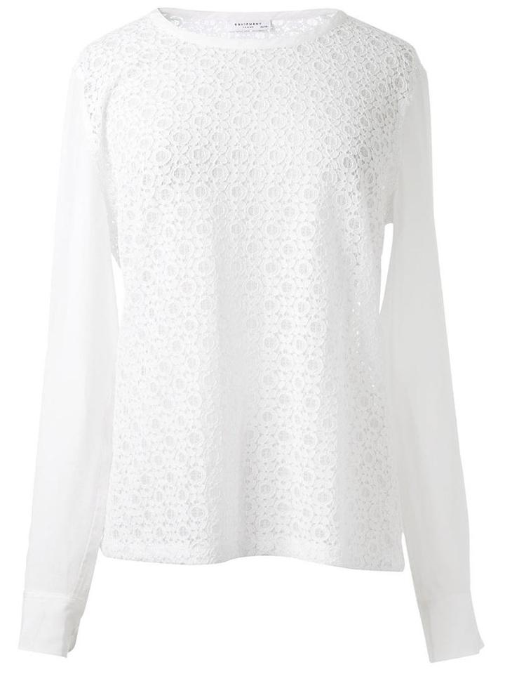 Equipment Floral Lace Top