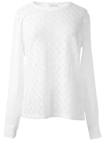 Equipment Floral Lace Top