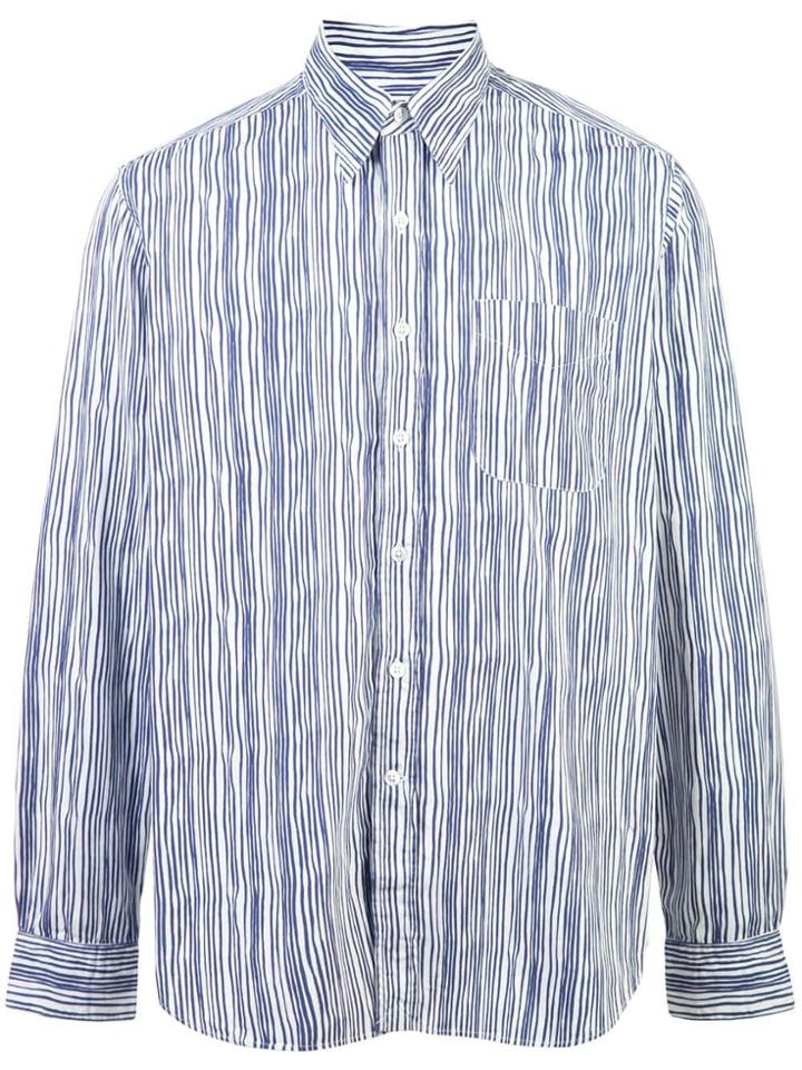 Holiday Striped Shirt - Blue