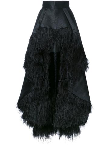 Isabel Sanchis Lengua Skirt, Women's, Size: 40, Black, Viscose/polyamide/silk