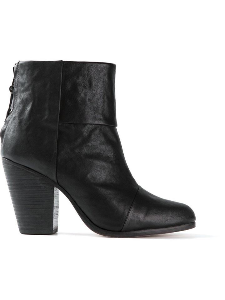 Rag & Bone Heeled Ankle Boots - Blue
