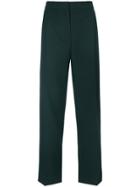 Carven High-waist Trousers - Green