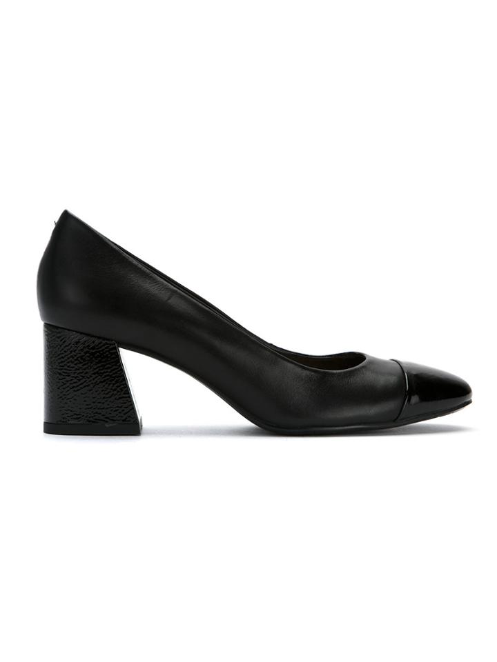 Serpui Leather Pumps - Black