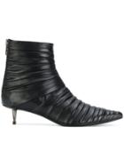 Tom Ford Kitten Heel Ankle Boots - Black