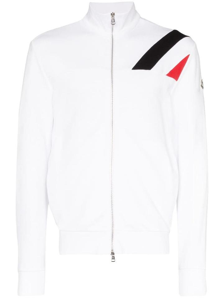 Moncler Zip-front Sports Jacket - White
