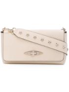 Red Valentino - Star Studded Crossbody Bag - Women - Calf Leather/metal - One Size, Nude/neutrals, Calf Leather/metal