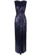 P.a.r.o.s.h. Sequin Embellished Dress - Blue