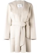 Max Mara - Belted Coat - Women - Cashmere/wool - 38, Nude/neutrals, Cashmere/wool
