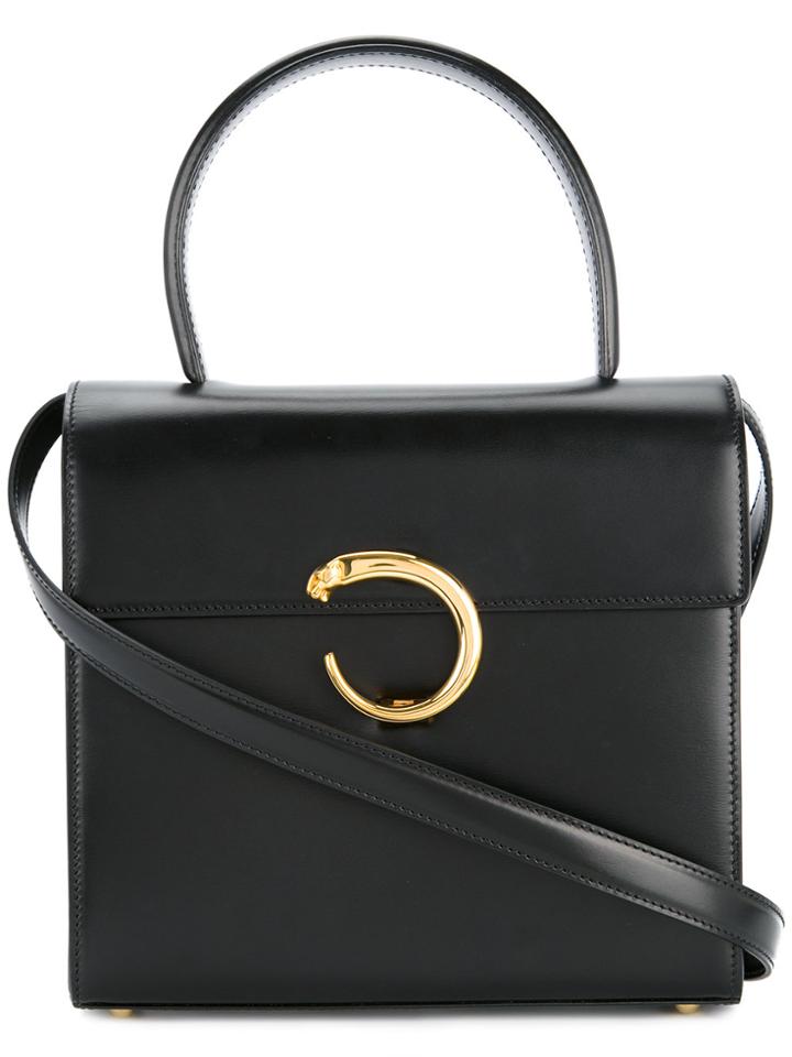 Cartier Vintage Cartier Panther Vintage Handbag - Black