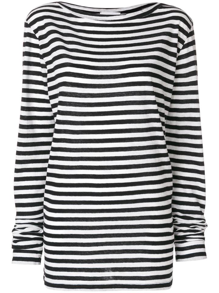Faith Connexion Striped Top - Black
