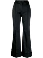 House Of Holland Classic Flared Trousers - Black