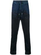 Diesel Black Gold Drop Crotch Denim Jeans - Blue