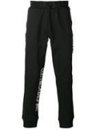 Mcq Alexander Mcqueen Logo Print Track Pants, Men's, Size: Medium, Black, Cotton