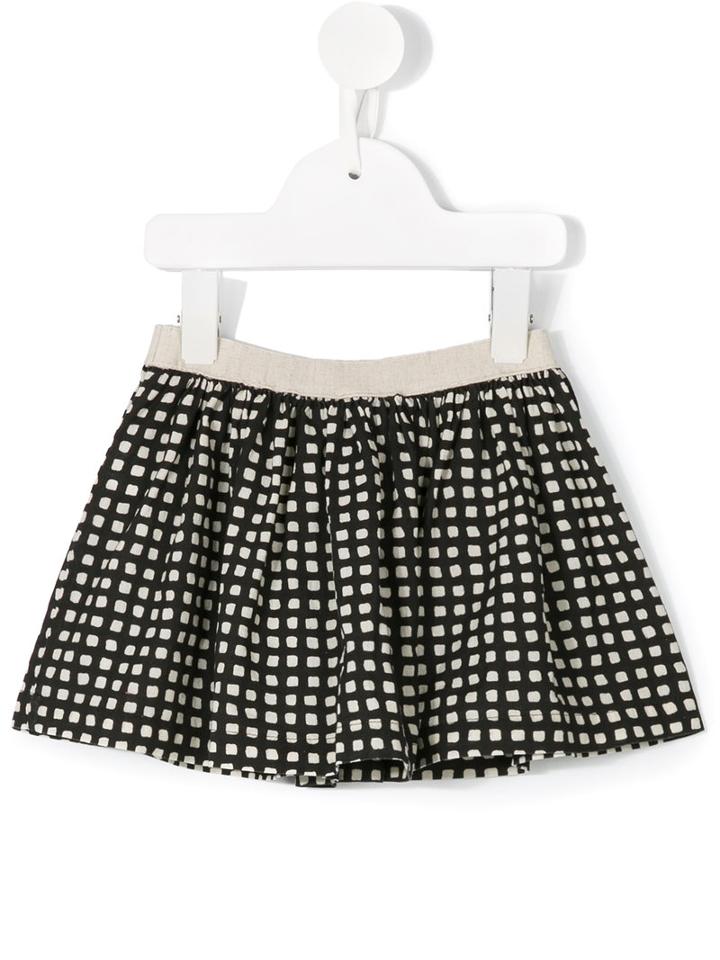 Babe And Tess Checked Skirt, Toddler Girl's, Size: 24 Mth, Black
