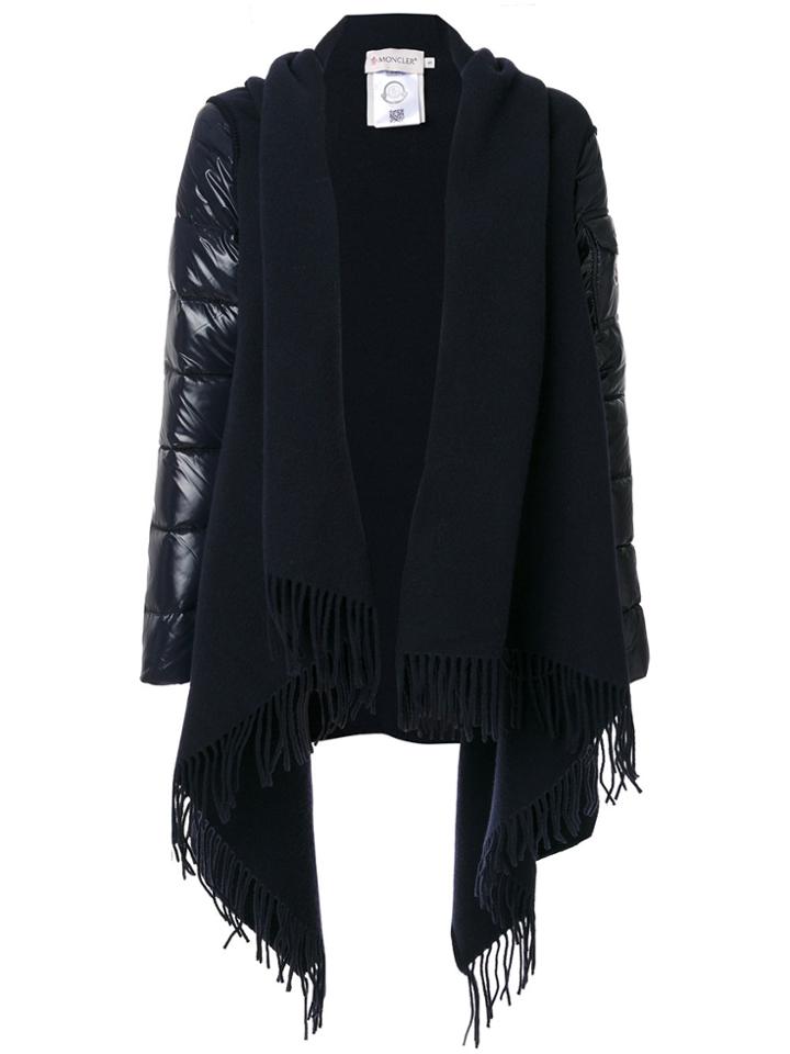 Moncler Scarf Body Padded Jacket - Blue