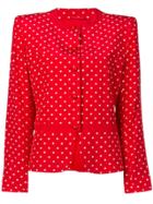 Valentino Vintage 1980's/1990's Polka Dot Dress - Red