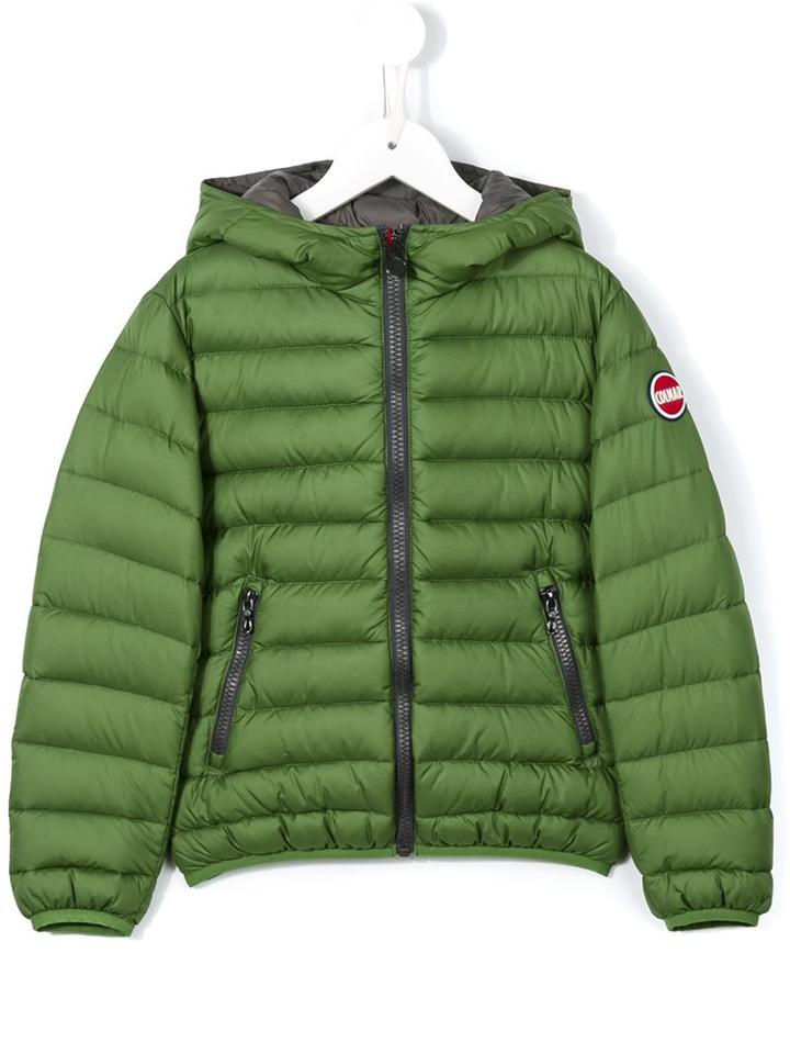 Colmar Kids Hooded Puffer Jacket, Boy's, Size: 8 Yrs, Green