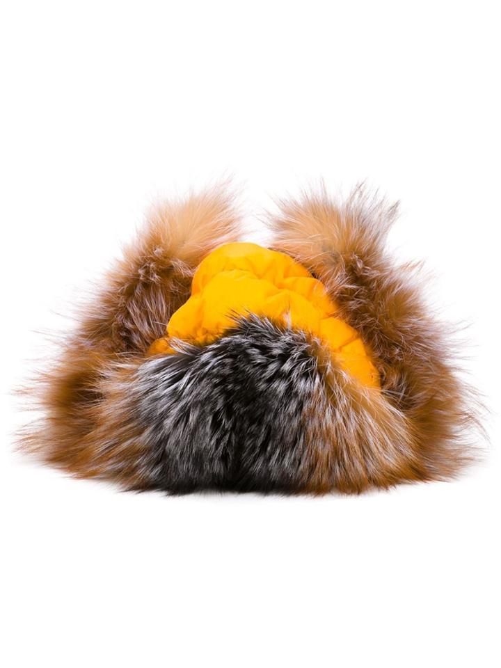Liska Trooper Hat - Yellow & Orange