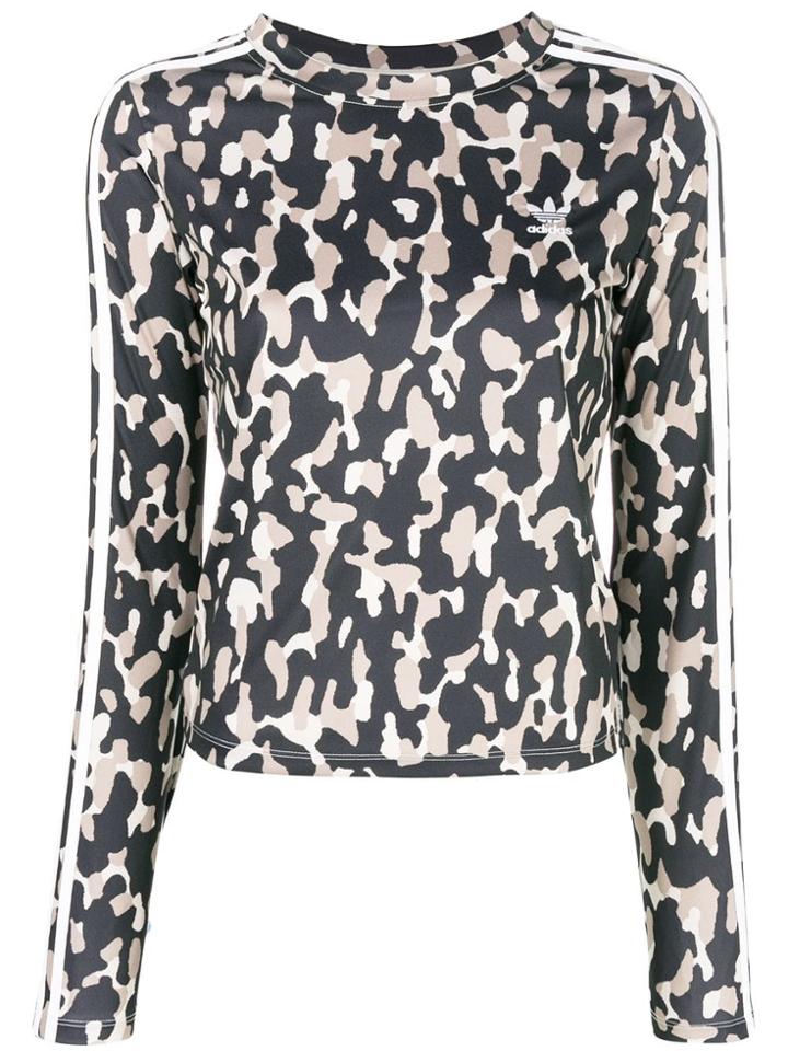 Adidas All-over Print T-shirt - Nude & Neutrals