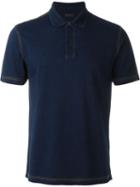 Z Zegna Stitching Detail Polo Shirt