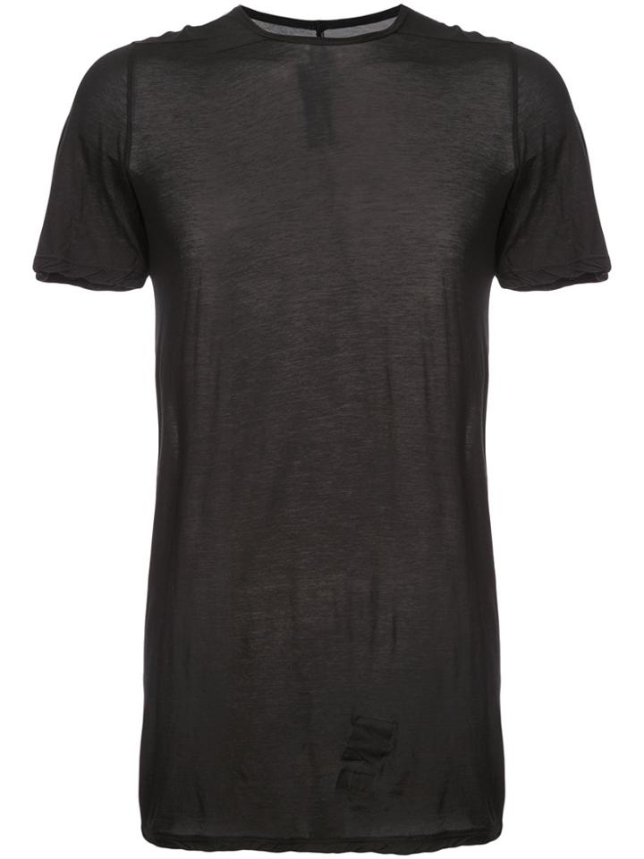 Rick Owens Drkshdw Sheer Slim Fit T-shirt - Black