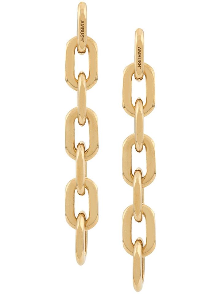 Ambush Chain Earrings - Gold