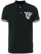 Soulland Fitted Polo Top - Pink & Purple