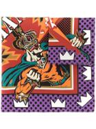 Dolce & Gabbana Superhero Printed Bandana - Multicolour