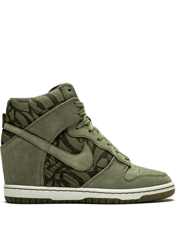 Nike Wmns Dunk Sky Hi Lib Og Qs Sneakers - Green