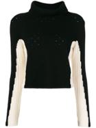 Cashmere In Love Cashmere Color-block Jumper - Black