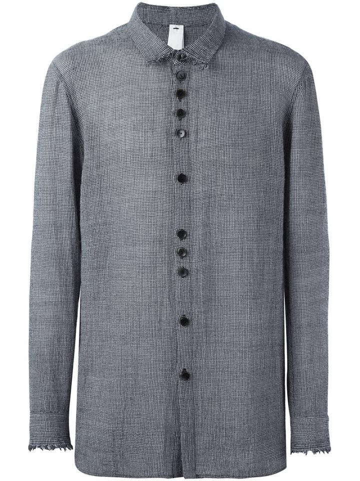 Damir Doma 'saba' Shirt, Men's, Size: Medium, Black, Viscose/virgin Wool