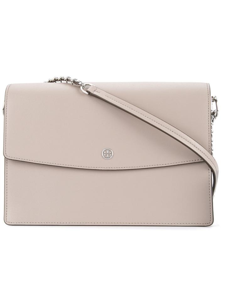 Tory Burch Parker Large Shoulder Bag - Grey