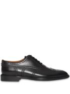 Burberry D-ring Detail Patent Leather Oxford Brogues - Black