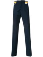 Loewe Contrast Rib Trousers - Blue