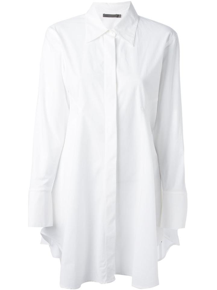 Donna Karan Long Flared Shirt