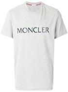 Moncler Logo Patch T-shirt - Grey