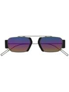 Dior Eyewear Chromatic Oval Sunglasses - Black