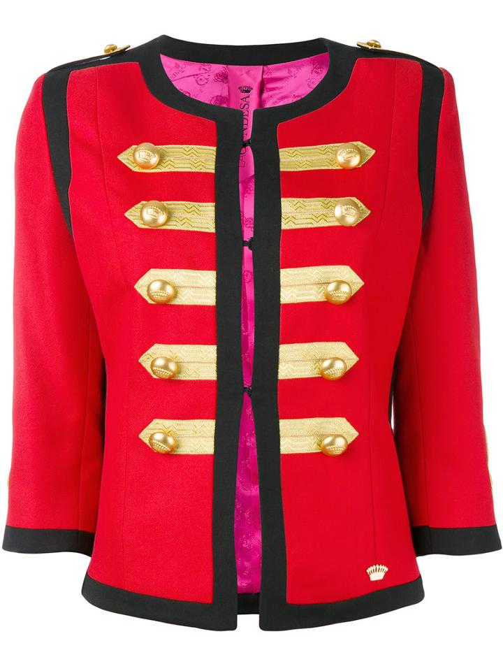 La Condesa - Royal Jacket - Women - Polyester/viscose/wool - 36, Red, Polyester/viscose/wool