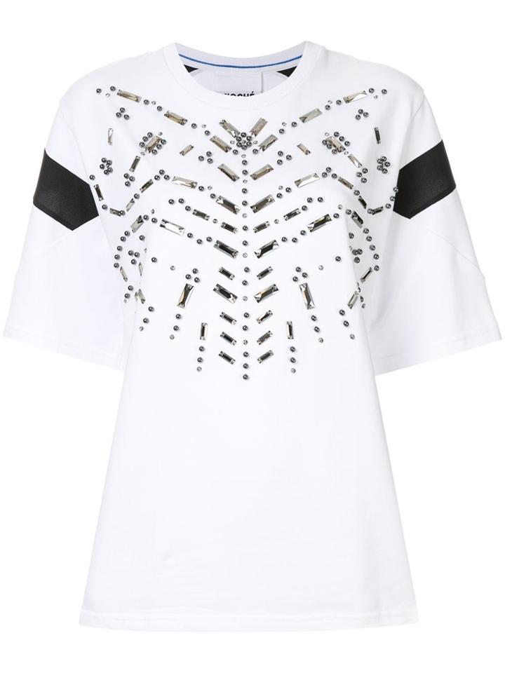 Koché Butterfly Print T-shirt - White