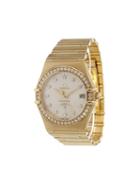 Omega 'constellation' Analog Watch, Adult Unisex, Gold