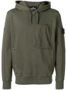 Stone Island Shadow Project Multi-pocket Hoodie - Green