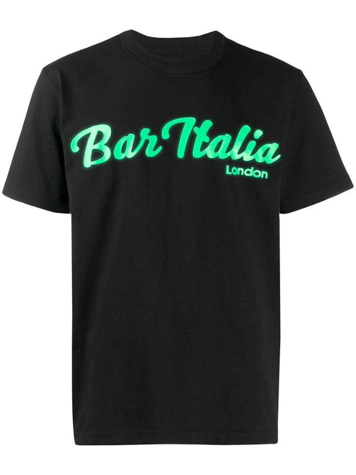 Sacai Bar Italia T-shirt - Black