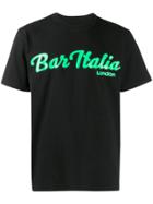 Sacai Bar Italia T-shirt - Black