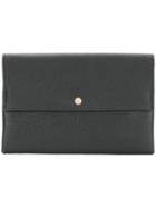 Coach Foldover Top Clutch Bag - Black