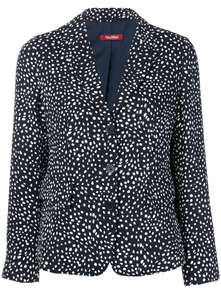 Max Mara Studio Lodola Blazer - Blue