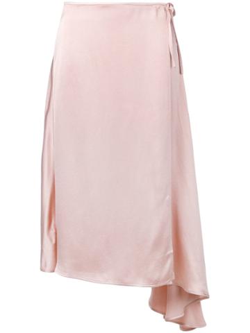 Áeron Asymmetric Skirt - Pink