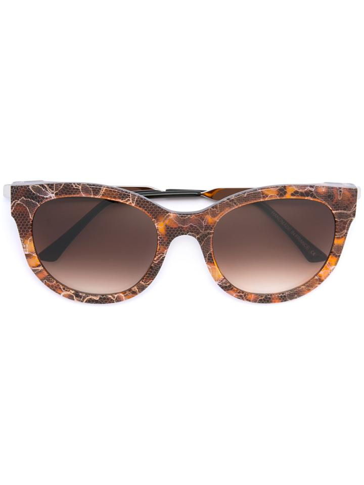 Thierry Lasry Cat Eye Sunglasses - Brown