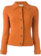 Romeo Gigli Vintage Knit Cardigan, Women's, Size: 38, Yellow/orange