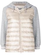 Herno Padded Hooded Jacket - Nude & Neutrals