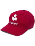 Isabel Marant Logo Hat - Red